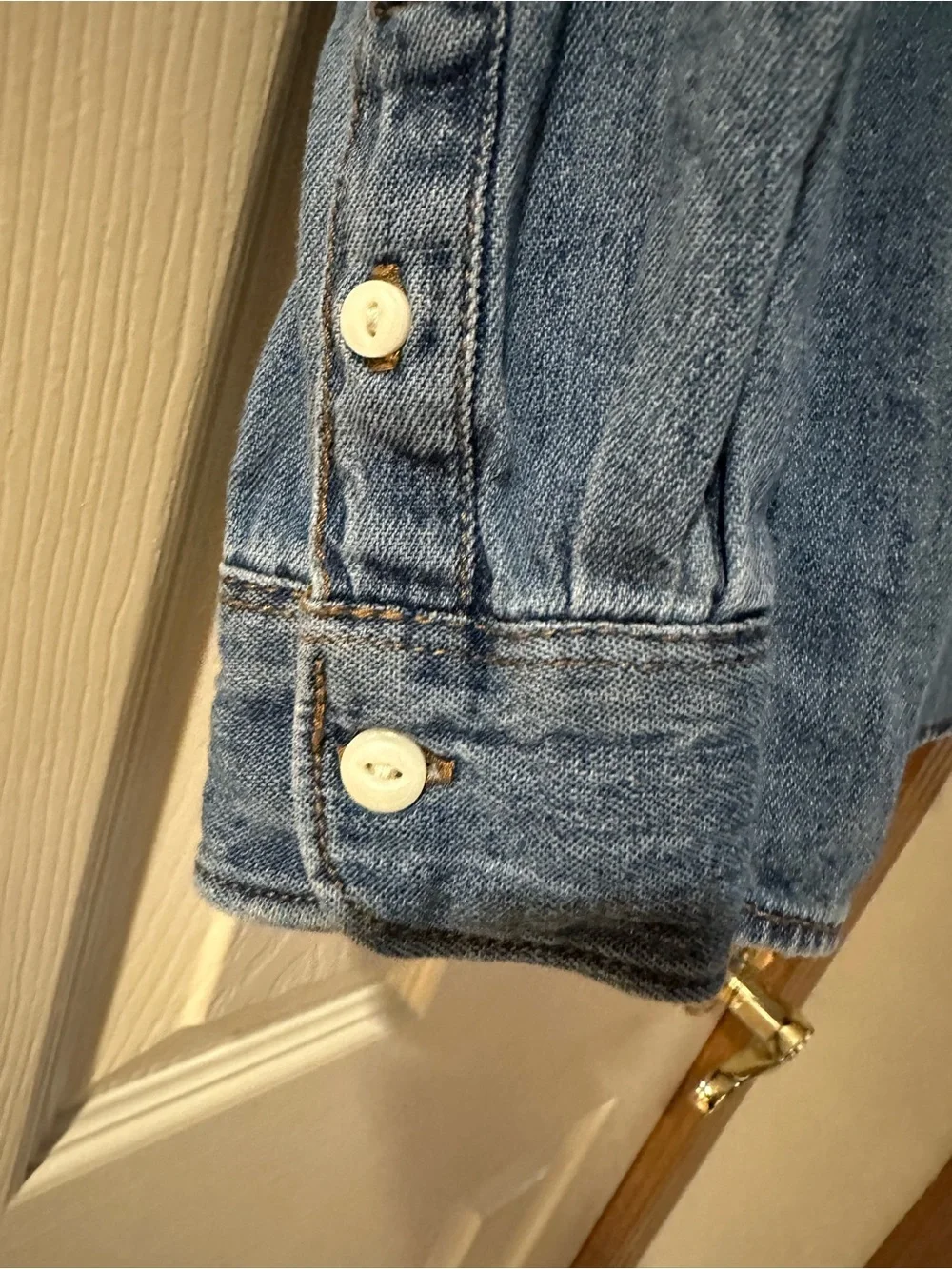 Carter's Blue Kids Denim Button-Front Jacket
